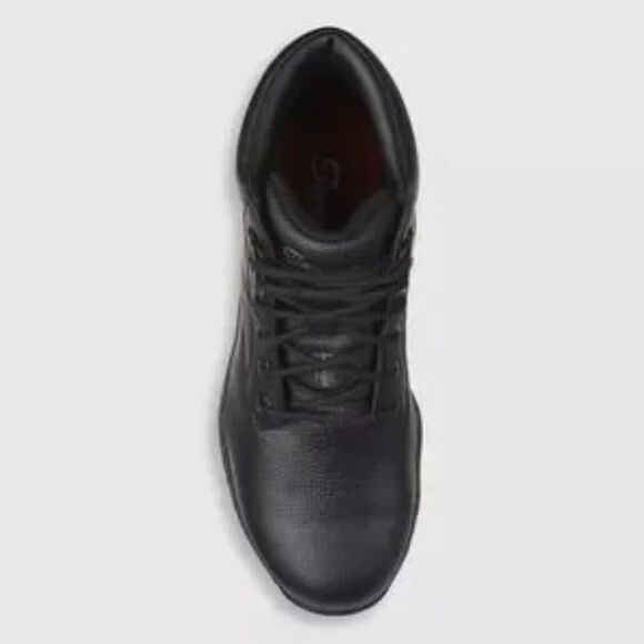 S Sport by Skechers Elton Steel Toe Leather Work Boots Black Size 12 New In Box main image 4